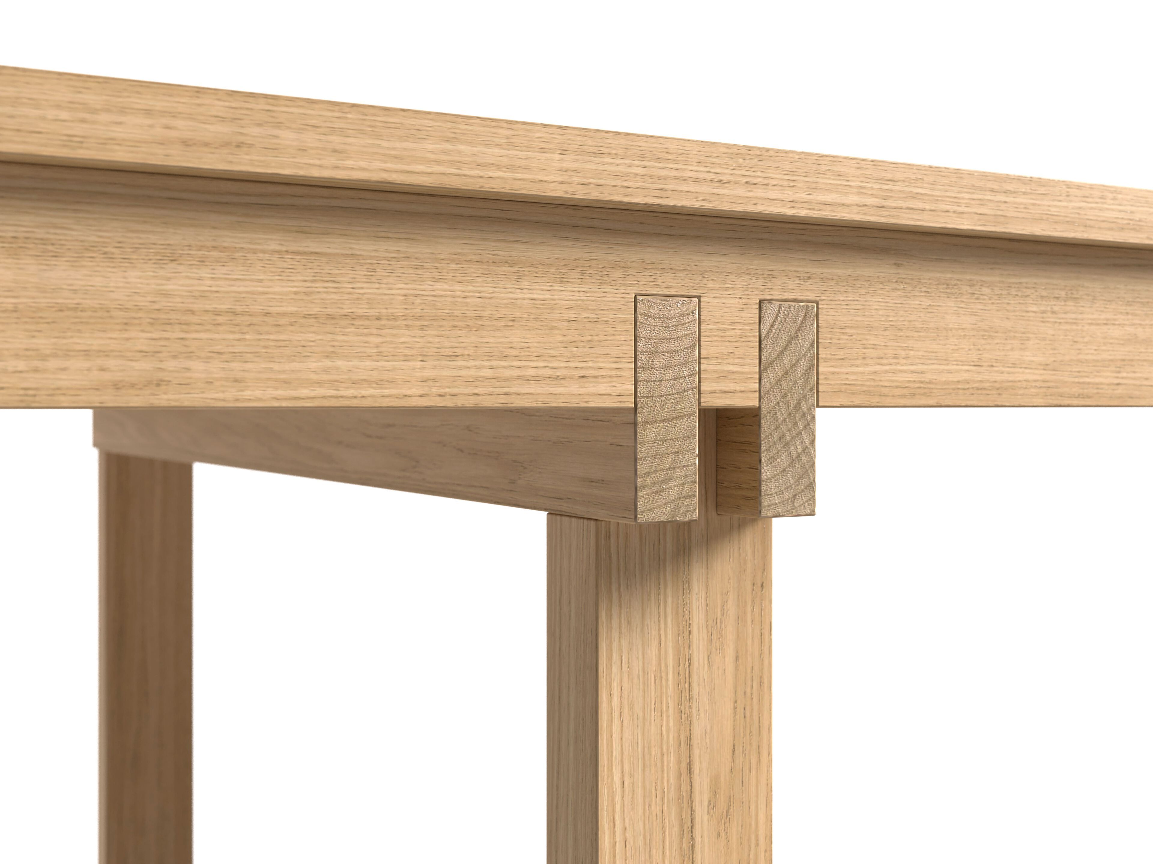 Прямоугольный обеденный стол из дуба CAPPELLINI MATHARE ARCH-00139520 - Вид №9