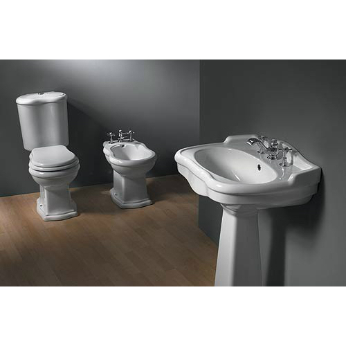 42593 Компакт унитаз с бачком Белый  Contea Италия Santreyd - Вид №1