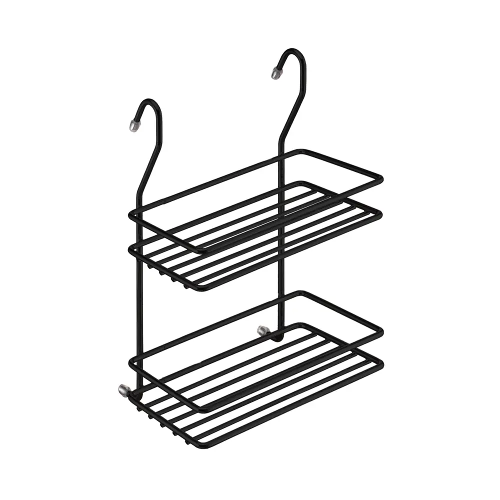 Двухъярусная полка Lemax для рейлинга - компактное хранение на кухне 87972042 STLM-0885944 - Вид №1