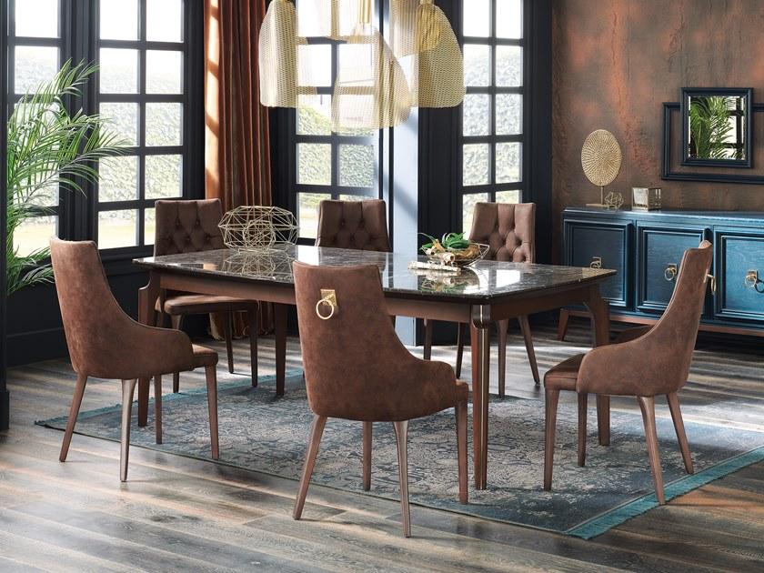 Enza Home Прямоугольный мраморный стол Elegante sun-id-1426656 - Вид №1