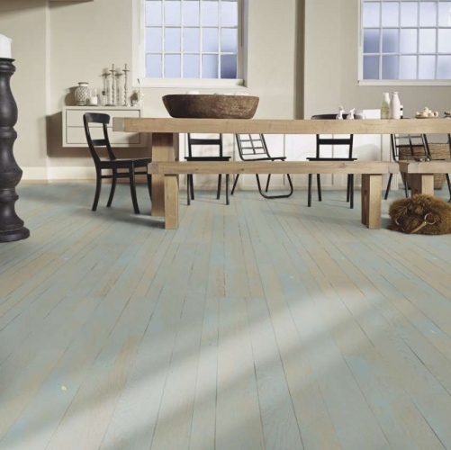 Паркетная доска Meister PС 400 Style Фьордово-синий 8268 Дуб Рустик с брашью (Текстурированная) 2400х255 мм 2300200061 - Вид №6