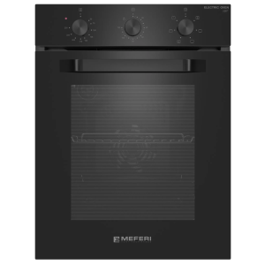 9168810 Электрический духовой шкаф Meferi MEO456BK LIGHT черный