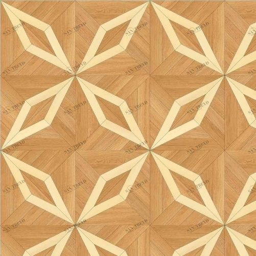 Художественный паркет Da Vinci Щитовой 26-498 Дуб (Гладкая) 500х500 мм 26010498