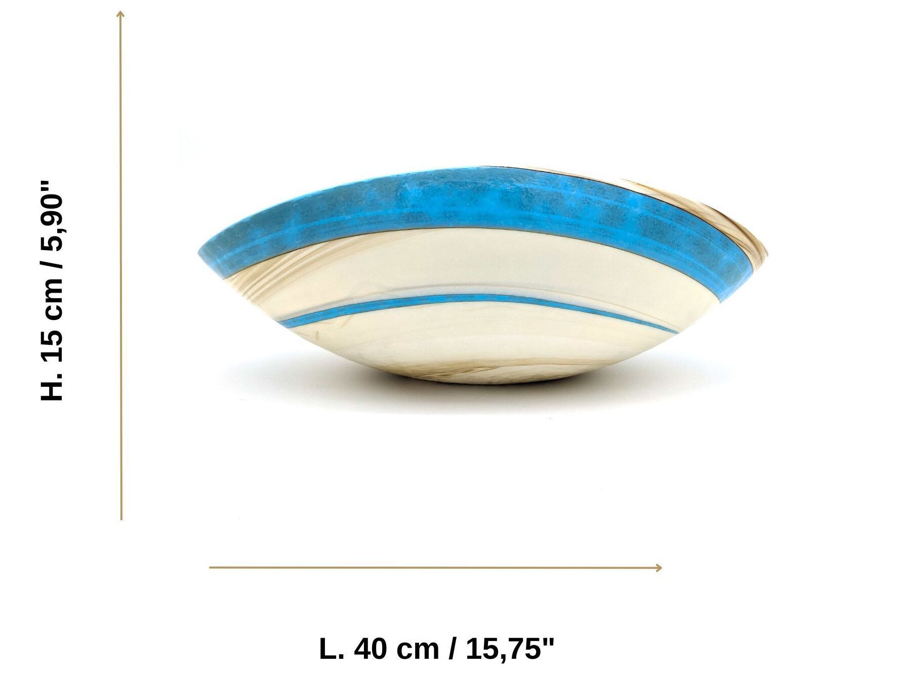 Центральные элементы из муранского стекла ручной работы YourMurano Shell ARCH-00116766 - Вид №10