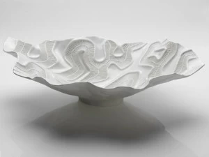 Fos Ceramiche Центральное украшение из фарфора Fossilia Fct-12