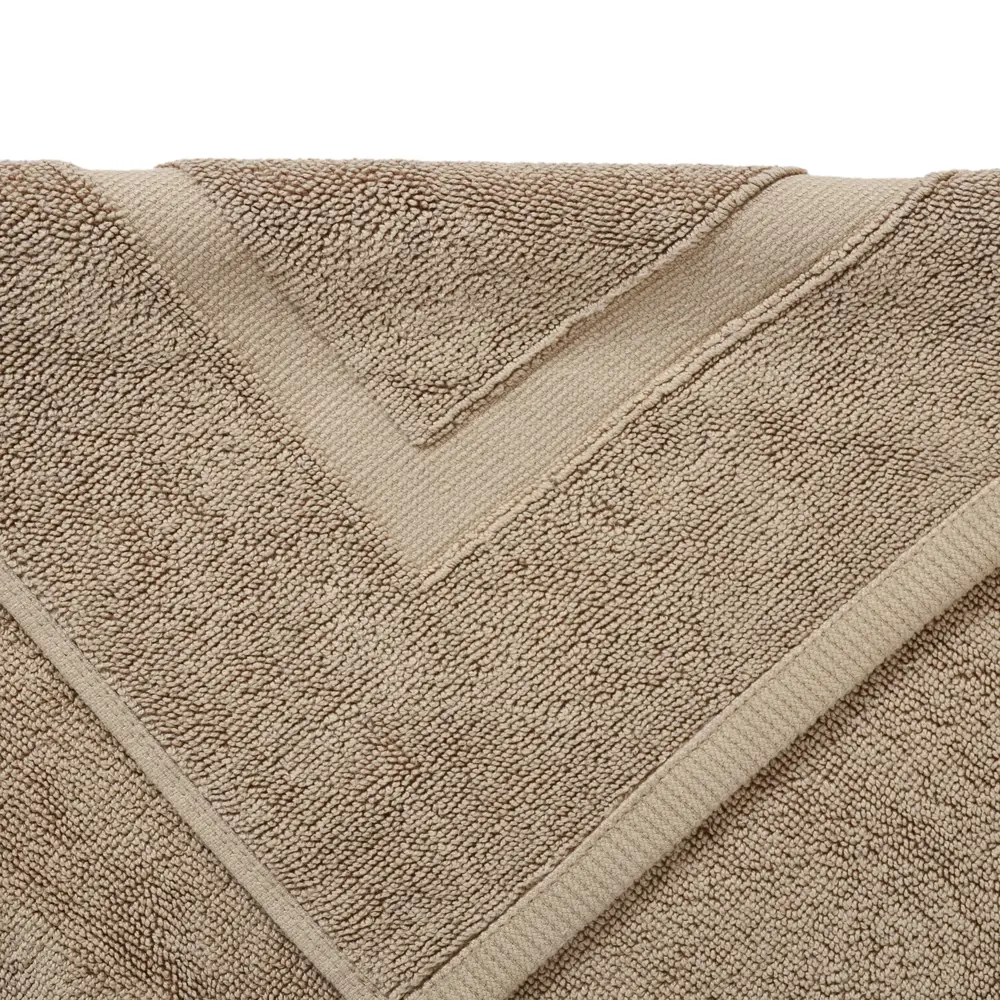 Коврик для ванной комнаты Sensea Terry 50x80 см цвет бежевый 82252868 STLM-2135302 Без серии - Вид №1