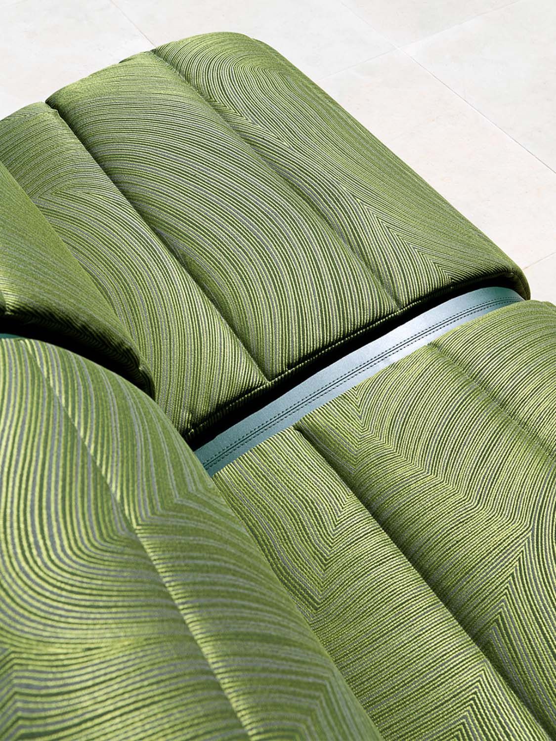 Тканевый модульный садовый диван Flou Флора ARCH-00033897 - Вид №3