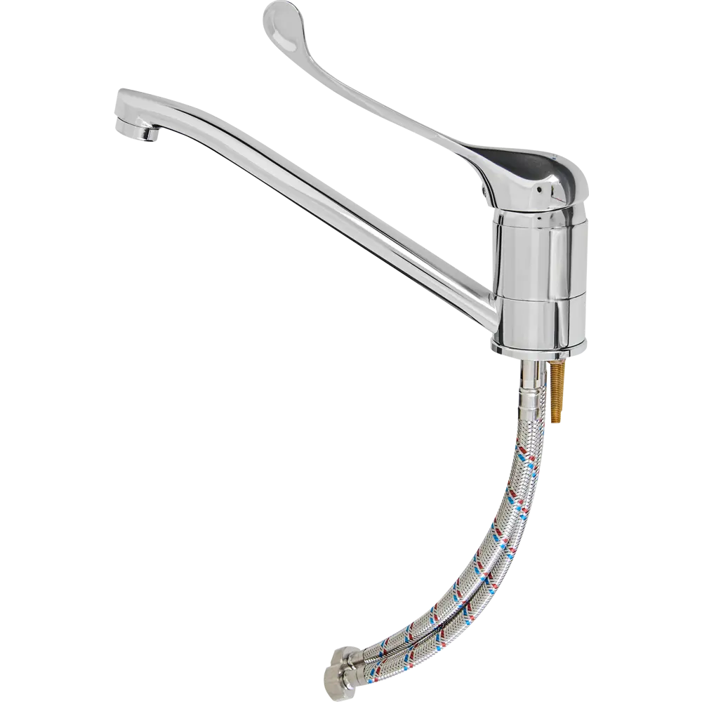 Смеситель для раковины DIVINO SH305 с аэратором и хромированным покрытием 88309537 STLM-0077535 - Вид №1