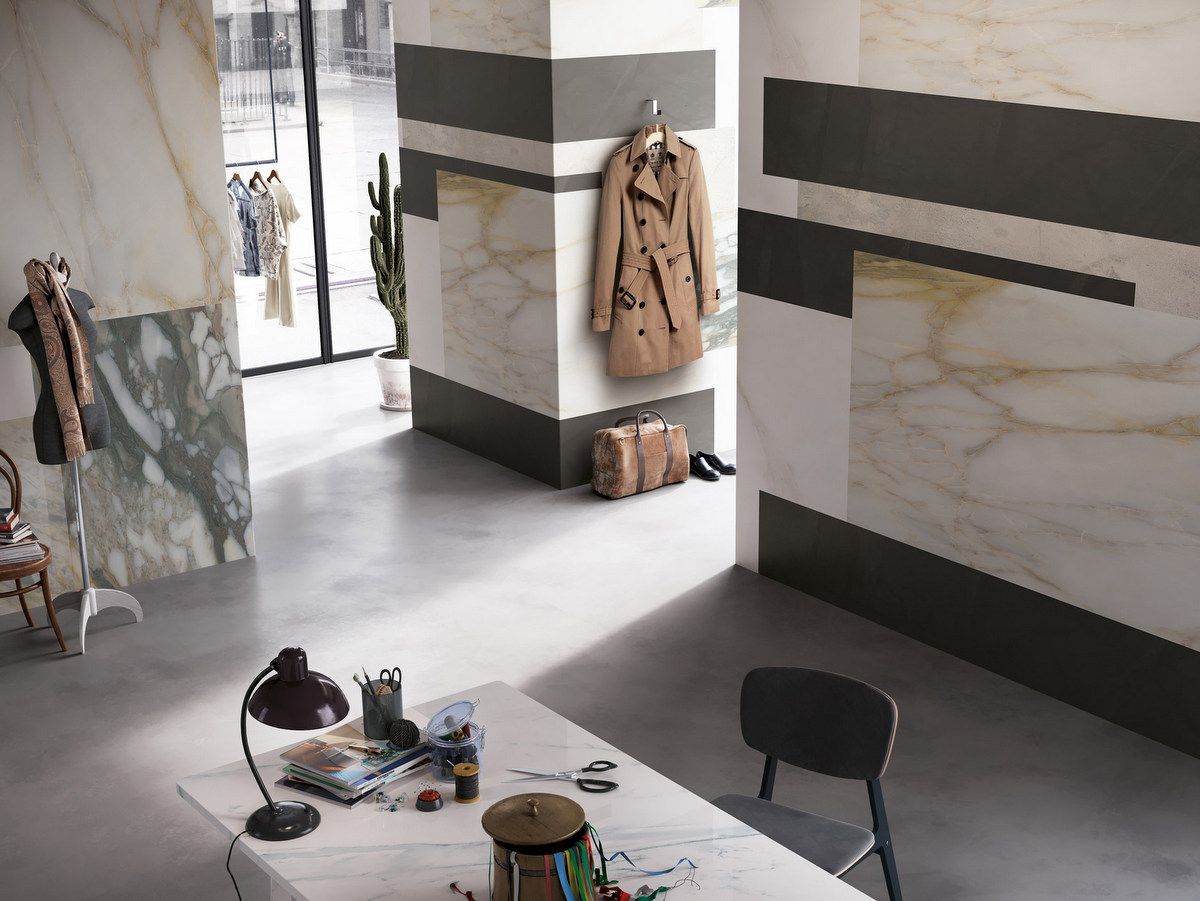 Обои из нетканого материала с мраморным эффектом Tecnografica ARCH-00050355 - Вид №1