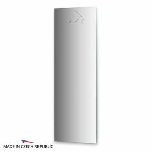 Зеркало с фацетом 10 mm с зеркальными декоративными элементами