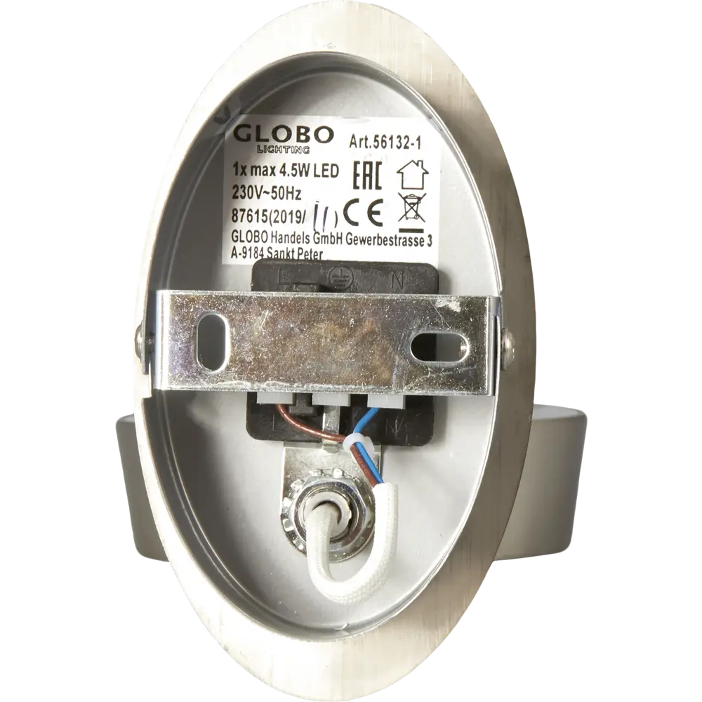 Спот накладной GLOBO 56132-1 1хLEDх4 Вт цвет никель 18867761 STLM-2158716  - Вид №3