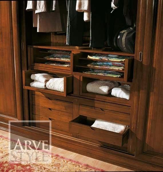 Arvestyle Шкаф из массива дерева с раздвижными дверьми Capri Sl-0226 - Вид №2