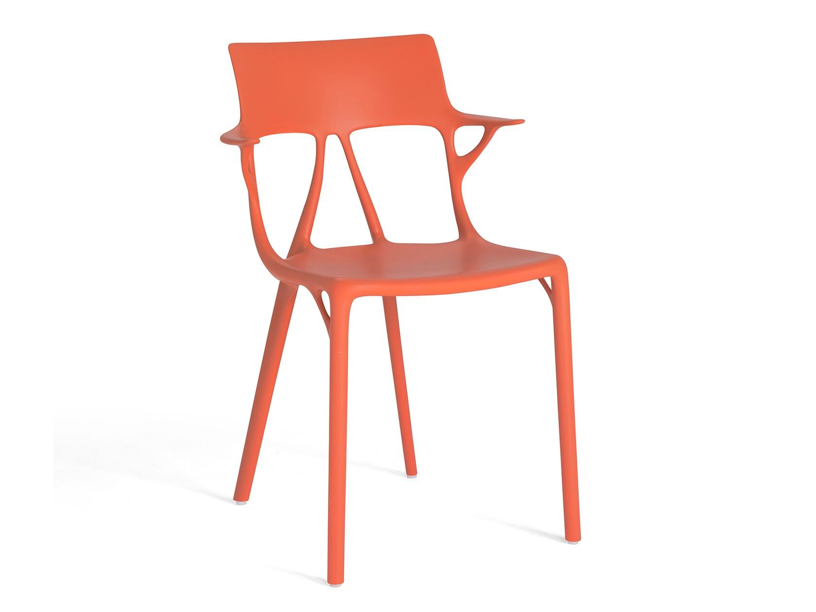 Стул из переработанного инженерного пластика с подлокотниками Kartell A. I ARCH-00030054