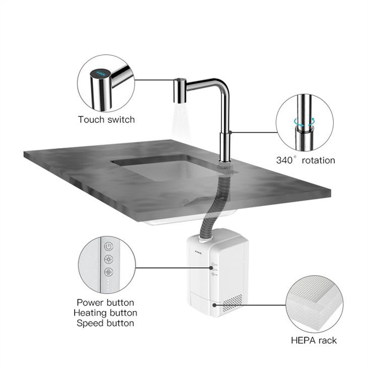 Кухонный воздушный кран AIKE AK7171_634  - Вид №5