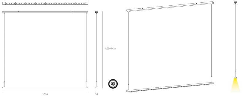Milan Iluminacion Светодиодный подвесной светильник с диммером Gil sun-id-1448328 - Вид №2
