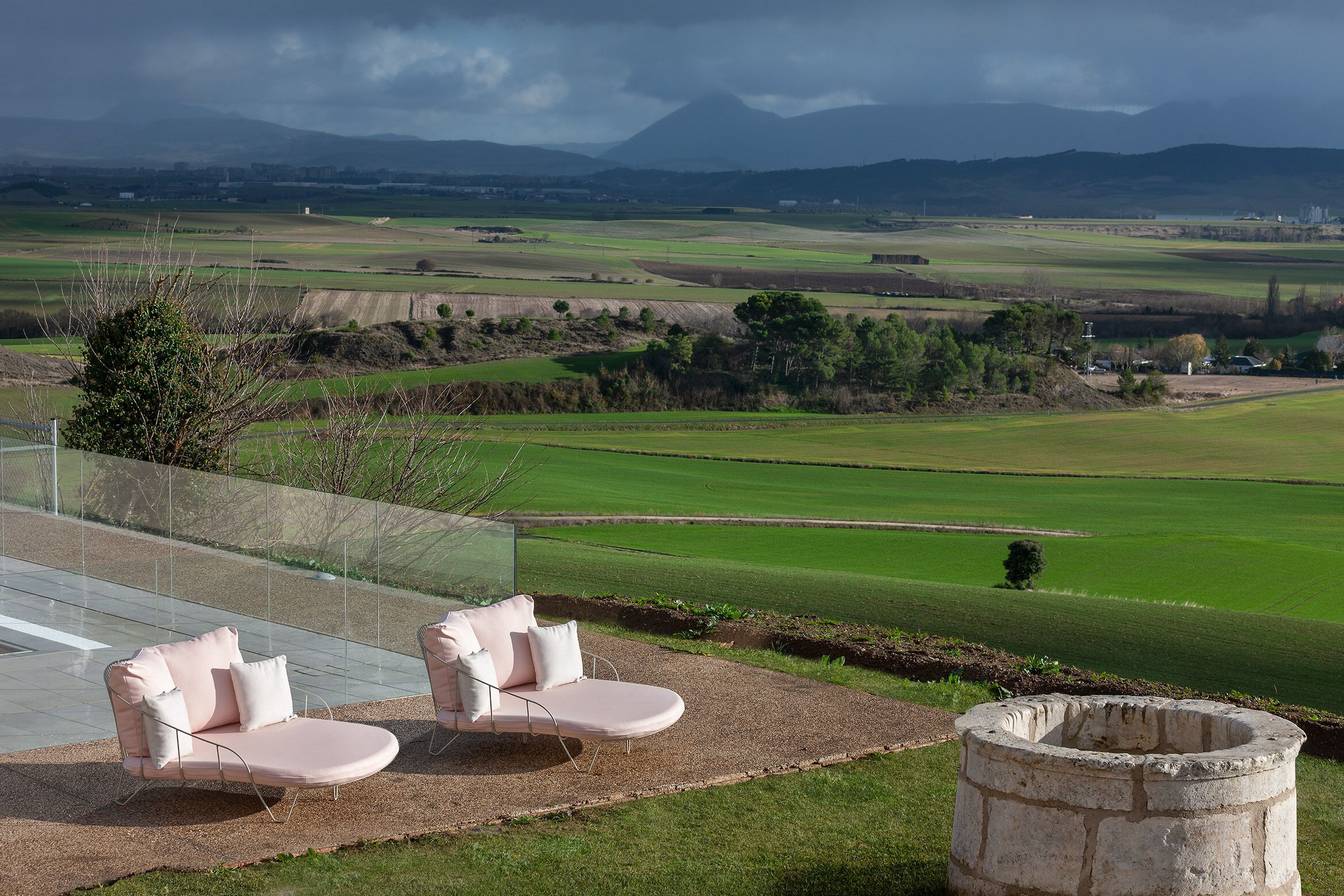 Стальная рама ткань сад кровать iSimar оливковое дерево ARCH-00057276 - Вид №9