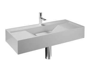 Прямоугольная подвесная раковина из смолы