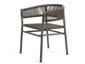 Веревочный штабелируемый садовый стул