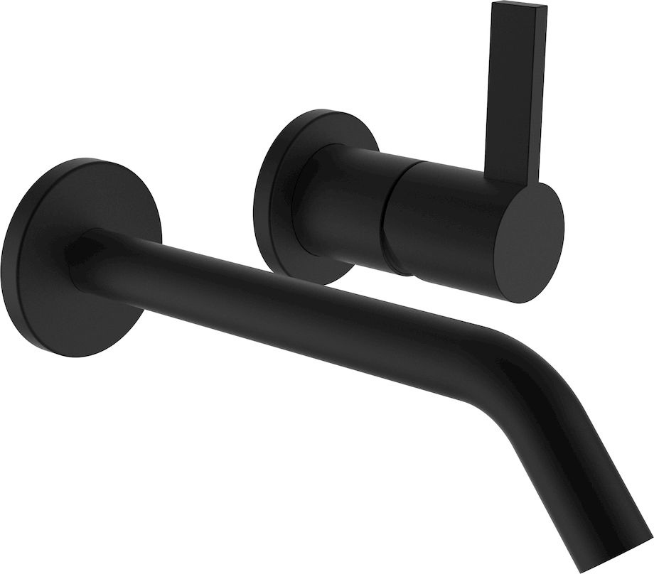 H3113360811201 Смеситель для раковины, настенный, для установки с Simibox 2-Point, фиксированный излив 175 мм LAUFEN PRO