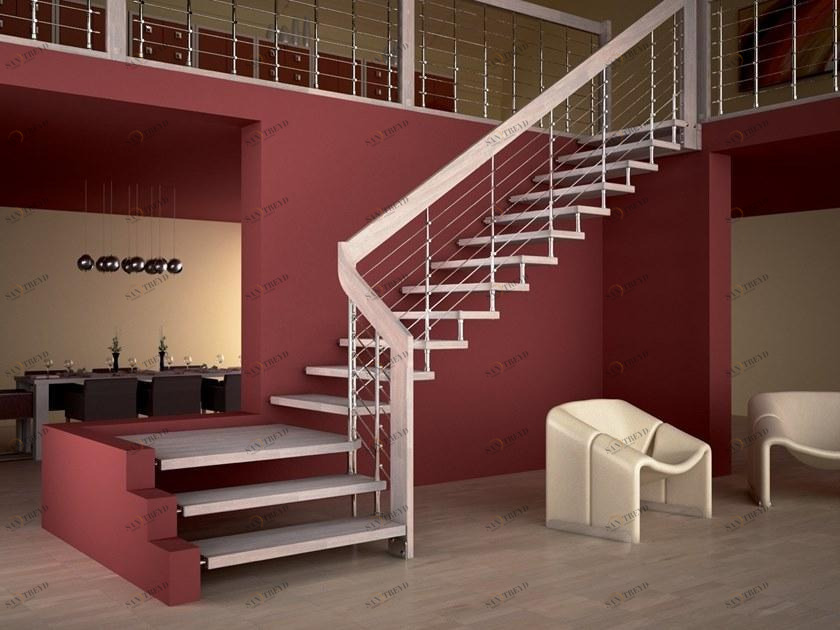 MOBIROLO Консольная лестница из дерева sun-id-1366168