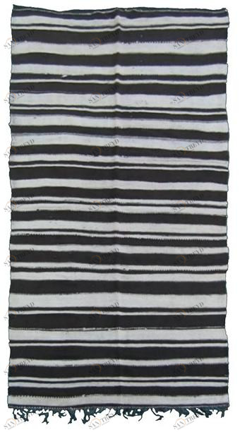 AFOLKI Ковер из шерсти в прямоугольную полоску Kilim Ta401be