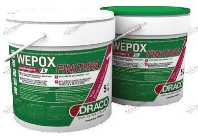 DRACO Прозрачная алифатическая эпоксидная смола Resine e sistemi di rivestimento continuo sun-id-1455252