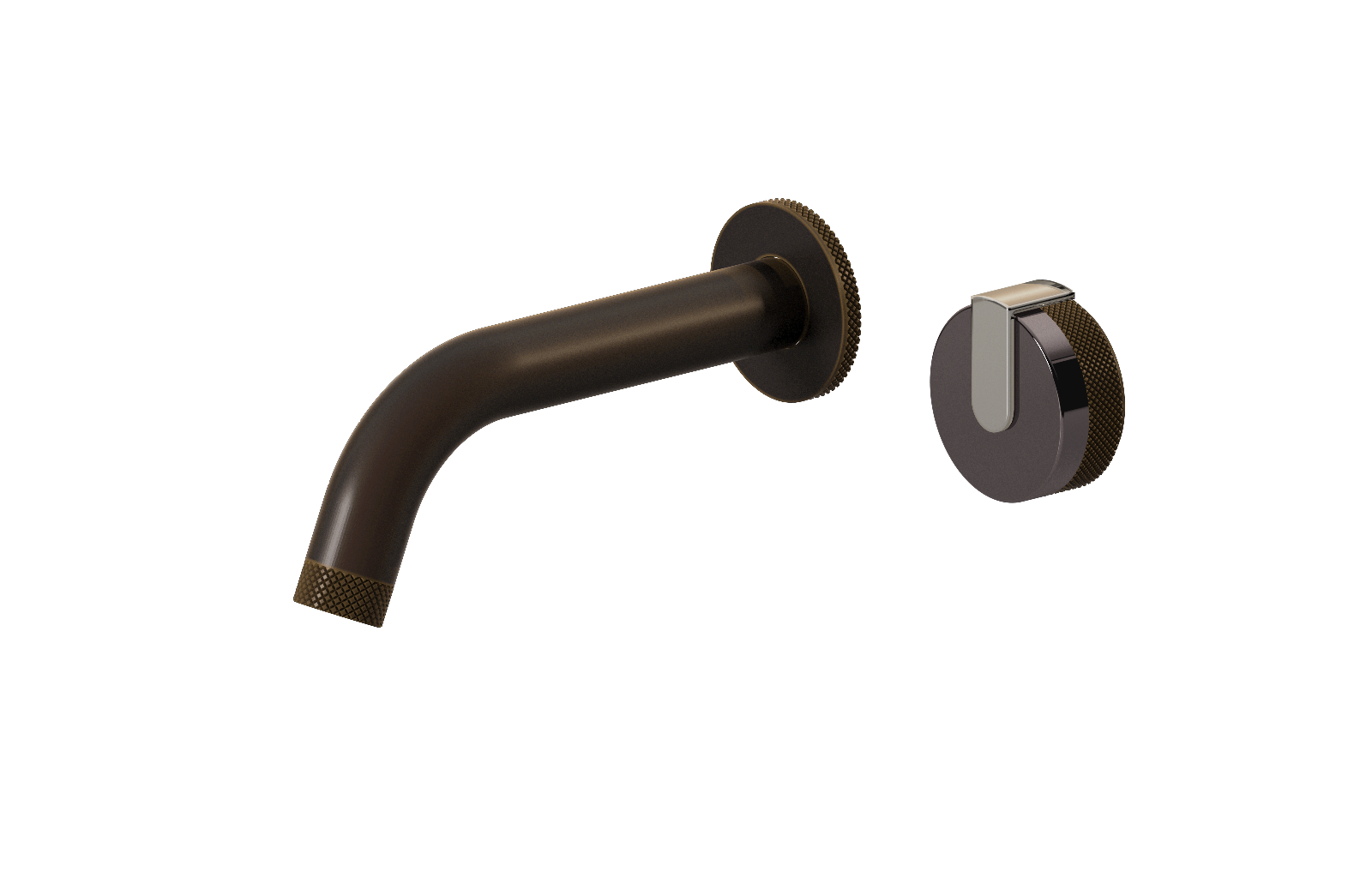 E-11535-R1OX-L1PN-OB Настенный прогрессивный смеситель скрытого монтажа для раковины GRAFF MOD+