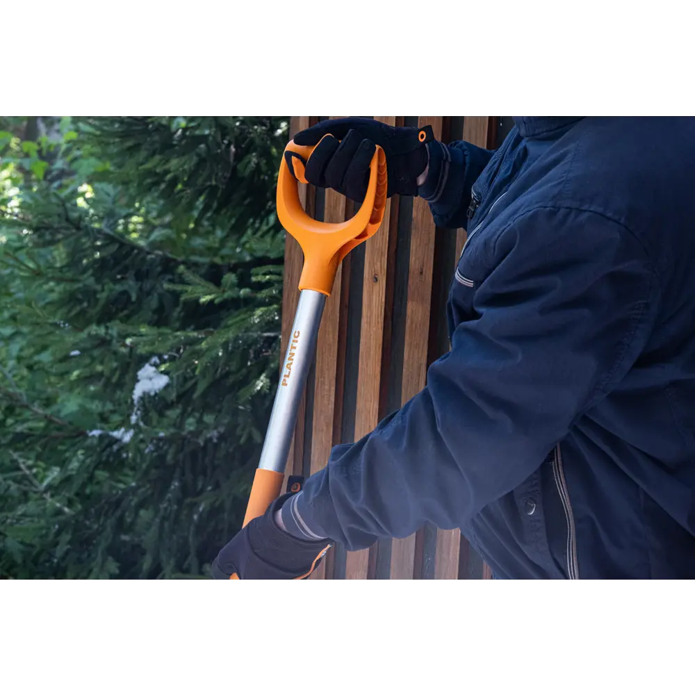 Лопата снеговая PLANTIC Snow Light с алюминиевым черенком для комфортной уборки 84953718 STLM-0057319 - Вид №7