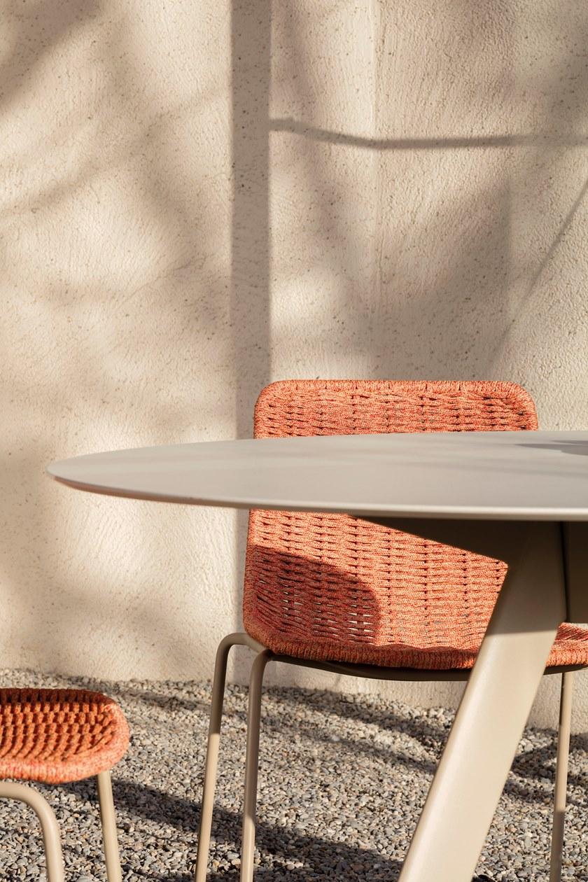 EXPORMIM Штабелируемый садовый стул из веревки Lapala C597t - Вид №4