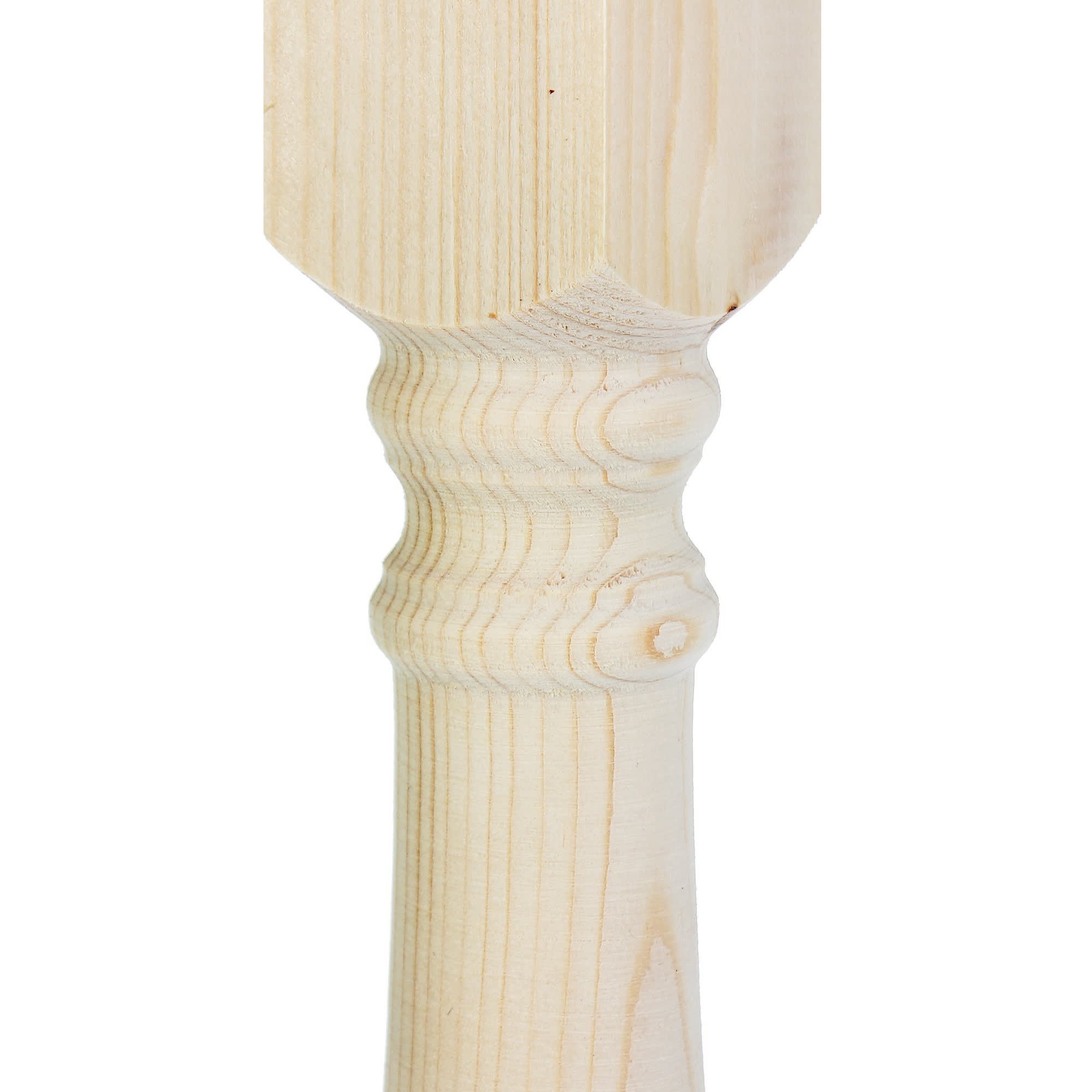 81967440 Балясина симметричная, 60х60х900 мм, хвоя сорт AB Santreyd  - Вид №2