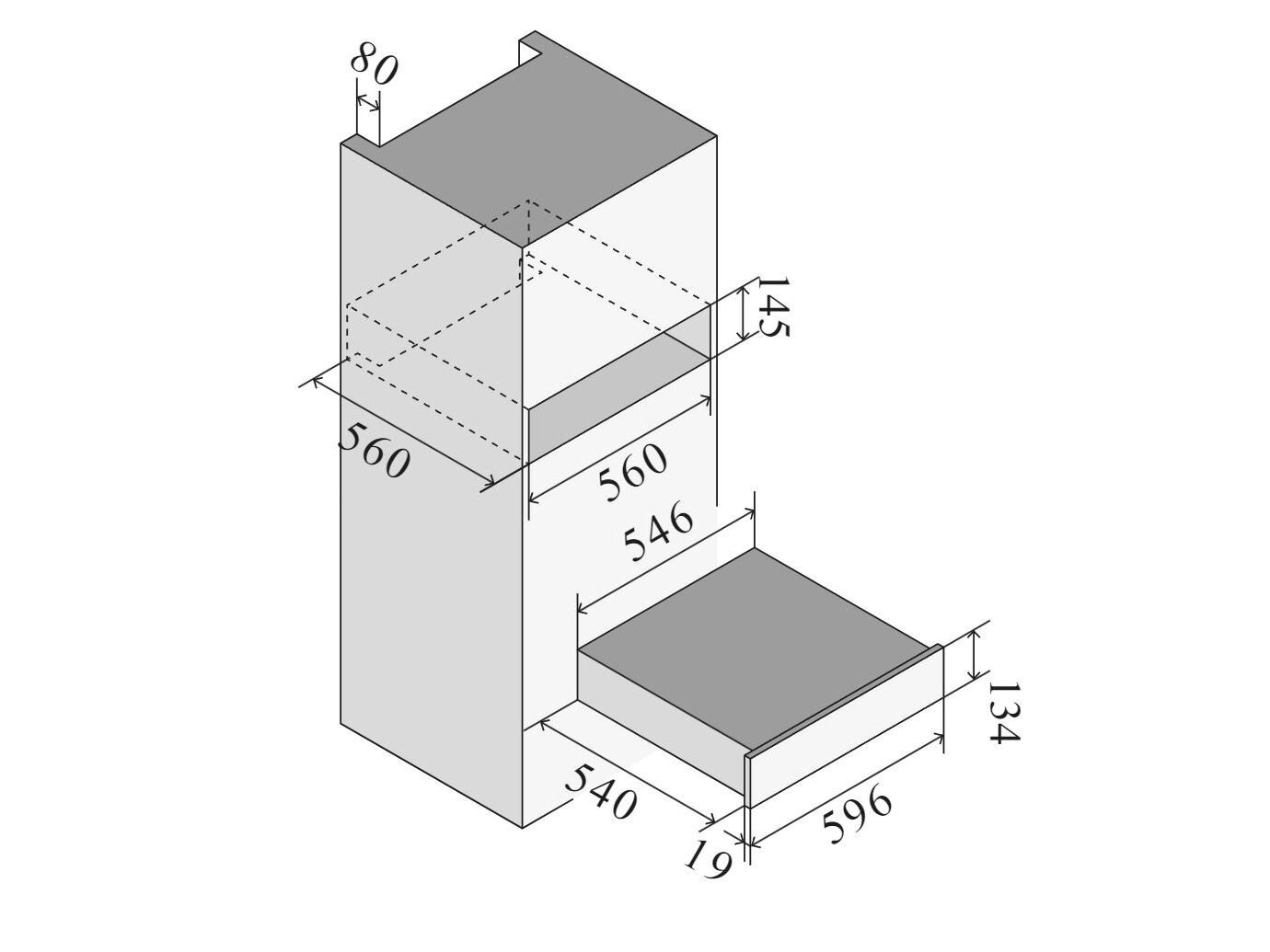 Встраиваемый подогреватель еды Ilve Nostalgie ARCH-00114218 - Вид №2