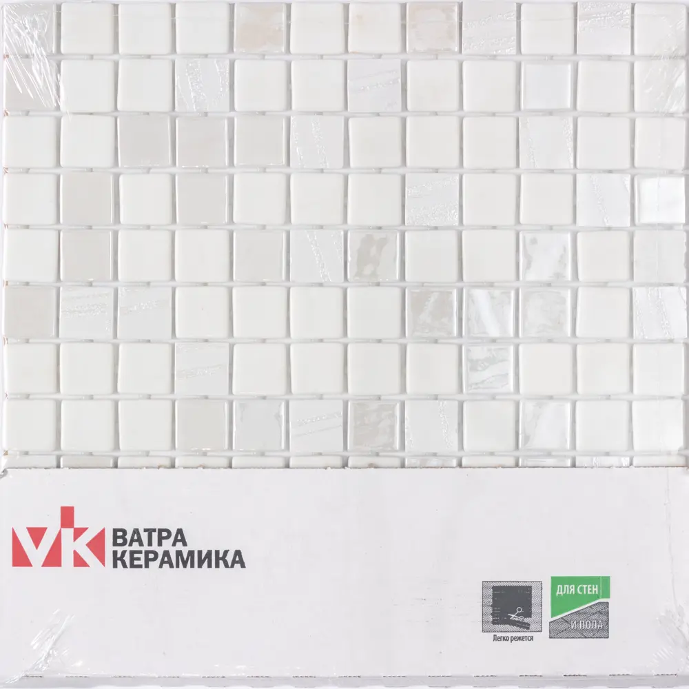 Мозаика Iris White стекломасса 31.1x4.9 см цвет белый 83681534 STLM-2055025 Santreyd Мозаика Onix - Вид №9