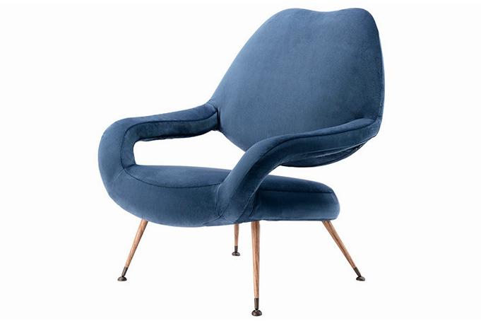 Poltrona Frau Кресло из ткани с подлокотниками La collezione - divani e poltrone sun-id-1359851 - Вид №1