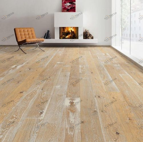 Паркетная доска Haro 4000 Series Top connect Ательер Саваж Ретро структурированный 531764 Дуб Рустик с брашью (Текстурированная) 2200х180 мм 1000900652