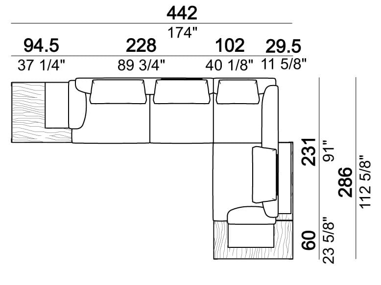 Модульный диван Arketipo That's life ARCH-00014909 - Вид №12