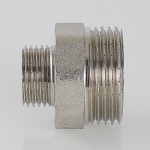 VTr.580.N.0807 Фитинг резьбовой – ниппель переходной Valtec 1 1/2" х 1 1/4"  - Вид №4