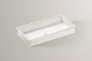 3227701401 Раковина, встраиваемая под столешницу, ub.me750 , белая, противомикробное Alape серия ME (Metaphor)