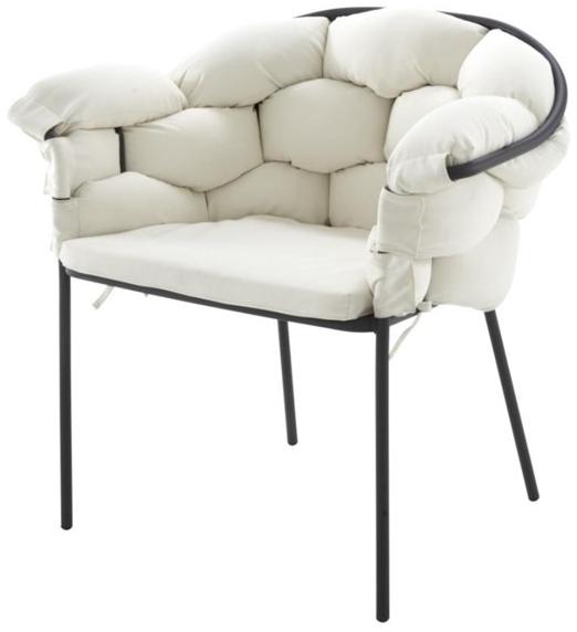 Ligne Roset Садовое кресло из ткани со съемным чехлом с подлокотниками Serpentine 10262093/94/95 - Вид №1