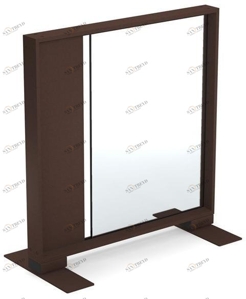 emu Садовая перегородка из алюминия и хрусталя Patchwall 2024+2030