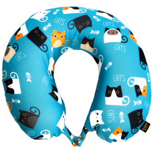 ПР0054085 Подголовник с эффектом памяти "Cats" Pride