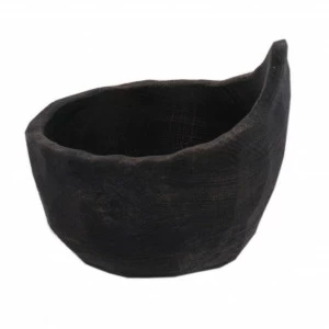 Миска, Чёрный , одна ручка FUGA ECO WOOD 123638 Чёрный