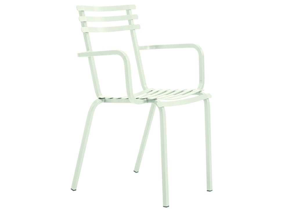 Железный штабелируемый садовый стул Ethimo ARCH-00144820 - Вид №10