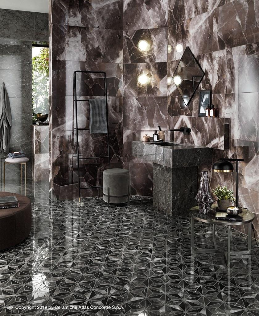 Atlas Concorde Пол из керамогранита с эффектом мрамора Marvel dream sun-id-1516603 - Вид №34