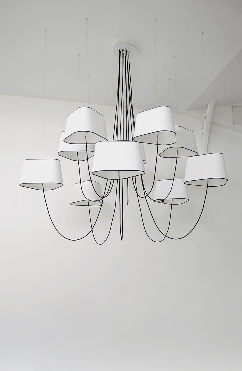 designheure Люстра из ткани LED Nuage sun-id-1471785 - Вид №5