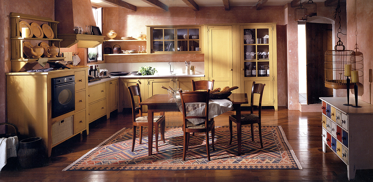 Кухня  BAMAX BRETAGNA gialla 