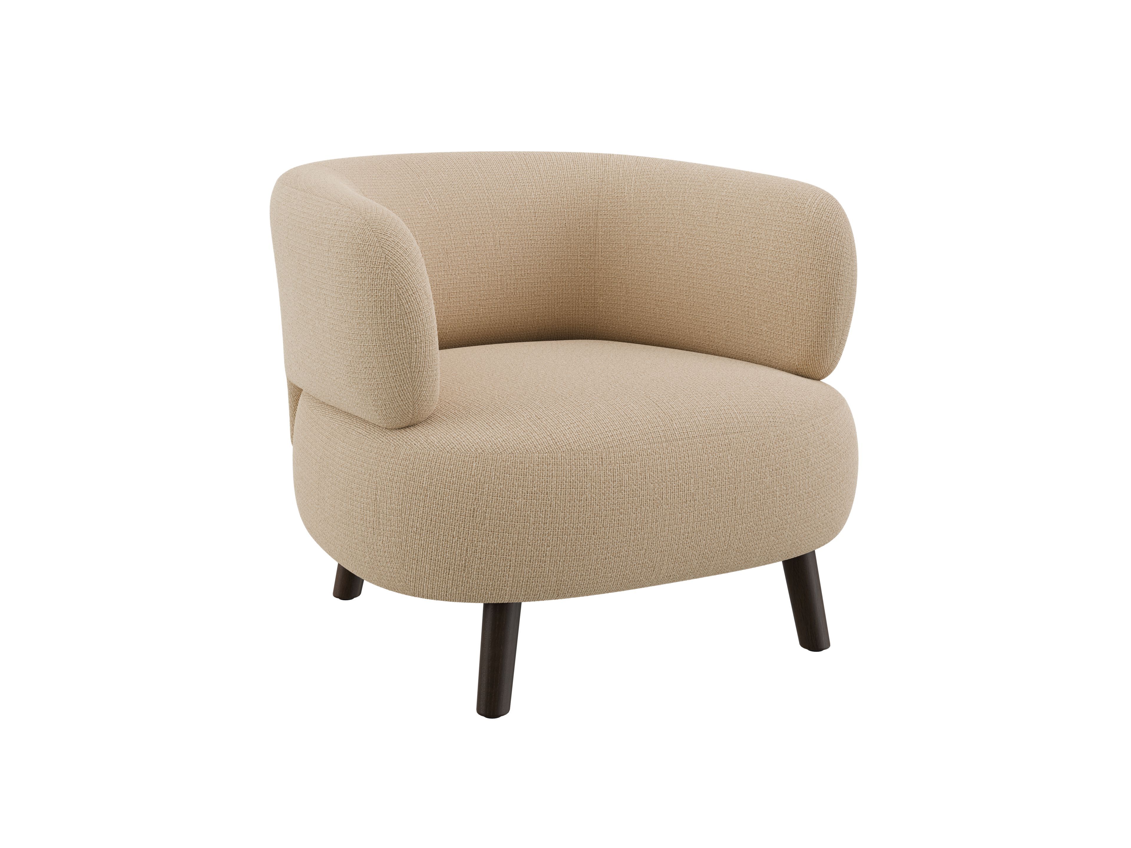 Тканевое кресло с подлокотниками DÔME DECO Nova ' 25 ARCH-00146673 - Вид №5