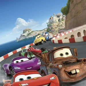 1-402-Cars-Italy Фотообои Komar Disney 1.84х1.27 м