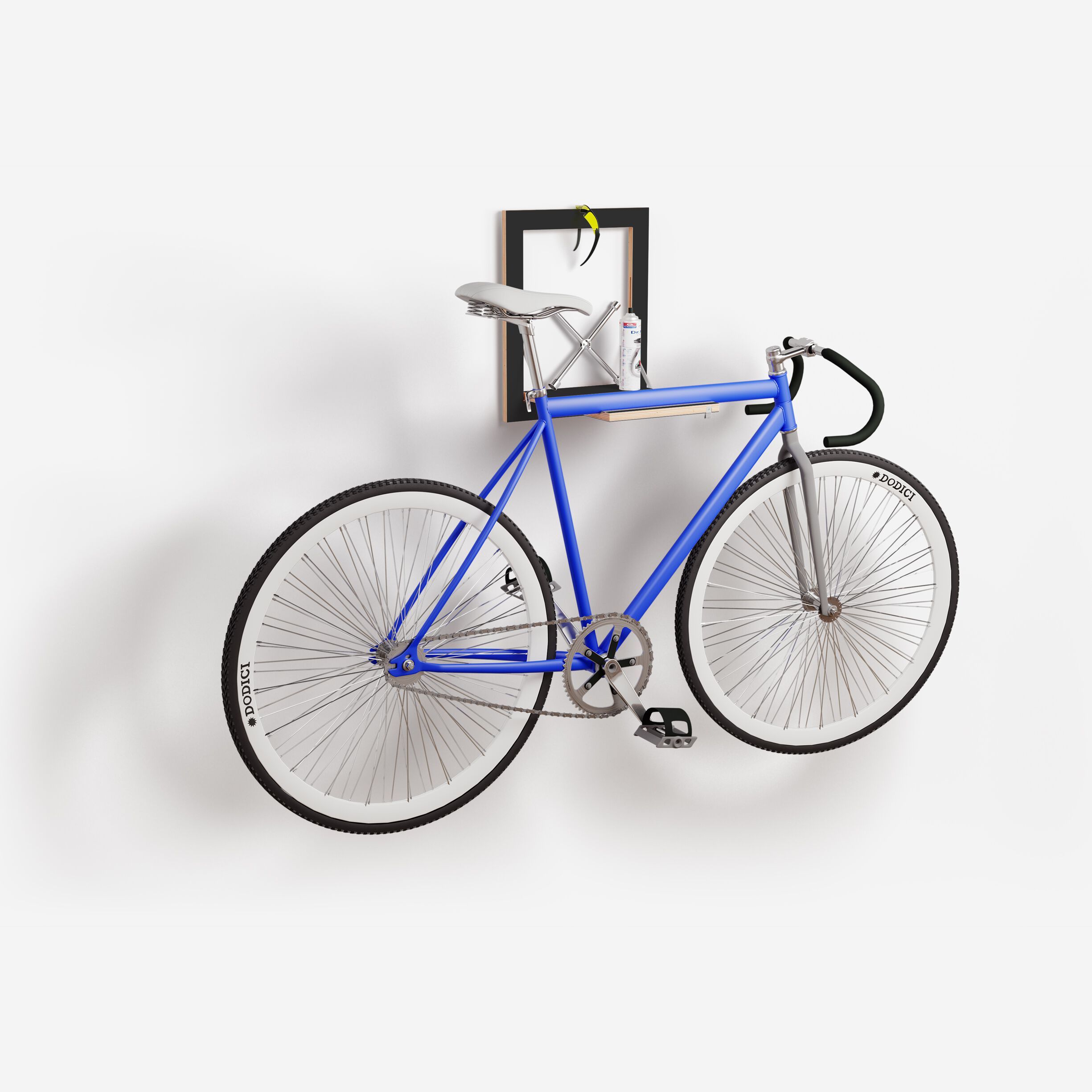 Крытая стойка для велосипедов из фанеры AMBIVALENZ Fläpps Velohäng 50x40-1 ARCH-00117798 - Вид №5