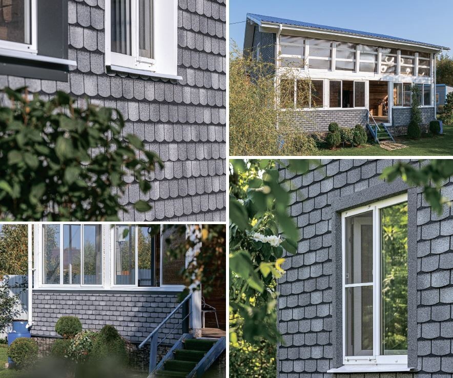 82586069 Фасадная плитка Hauberk 2.0 м² цвет сланец STLM-0030787 ТЕХНОНИКОЛЬ  - Вид №4