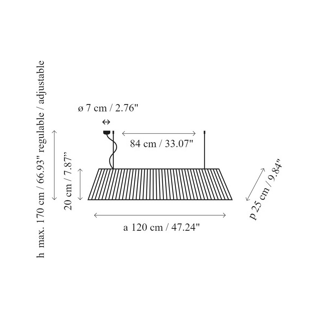 Светильник / Mei 120 Bover sun-id-377697 - Вид №3